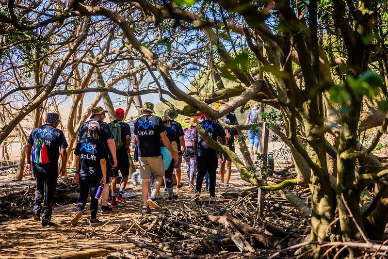 UpLift Digs in For Durban Beaches Mr Price Foundation