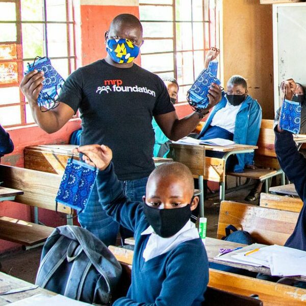 MRP Foundation has embarked on an ambitious fundraising campaign for 78,000 masks for learners in its schools