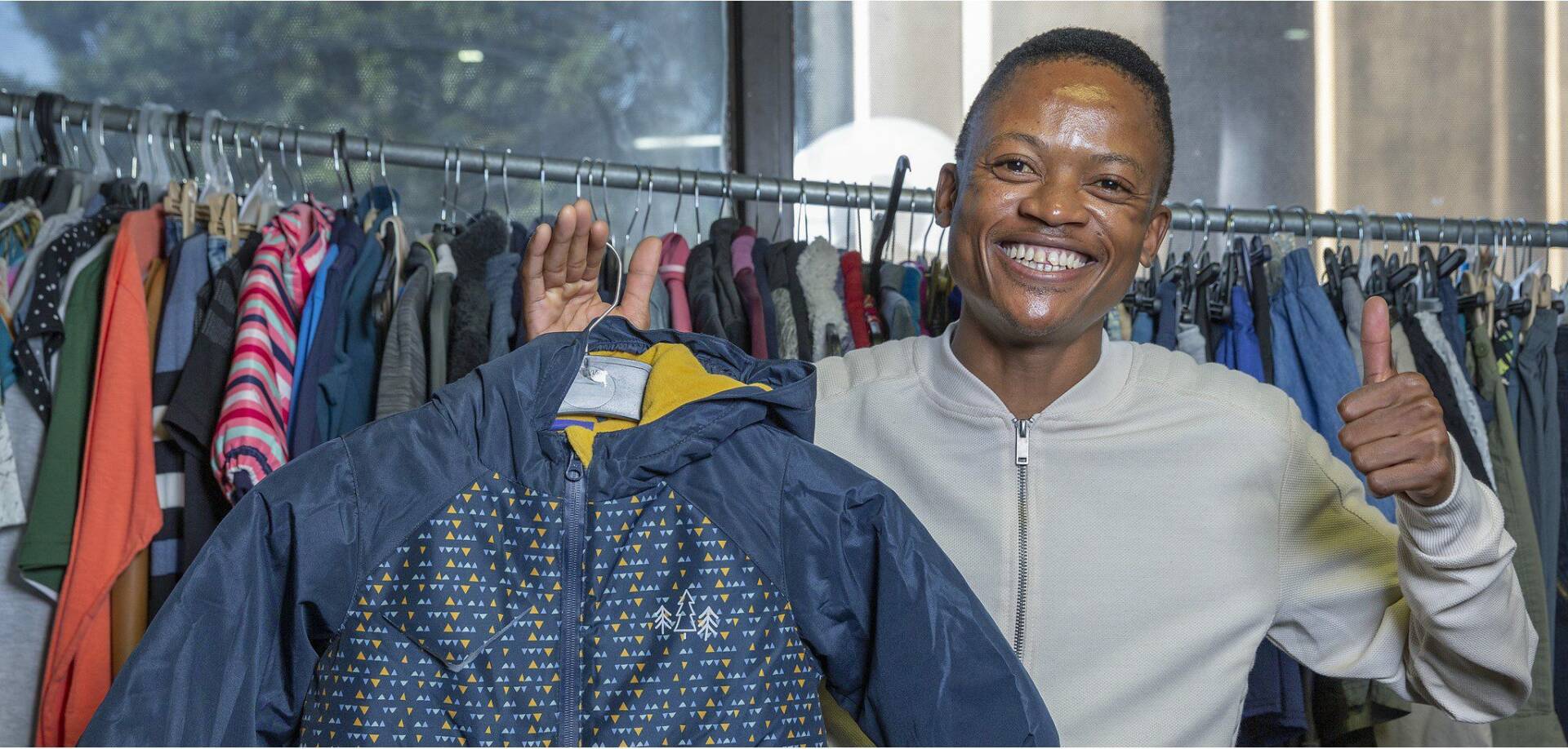 Professional Retail Programme graduate Brian Mahlangu