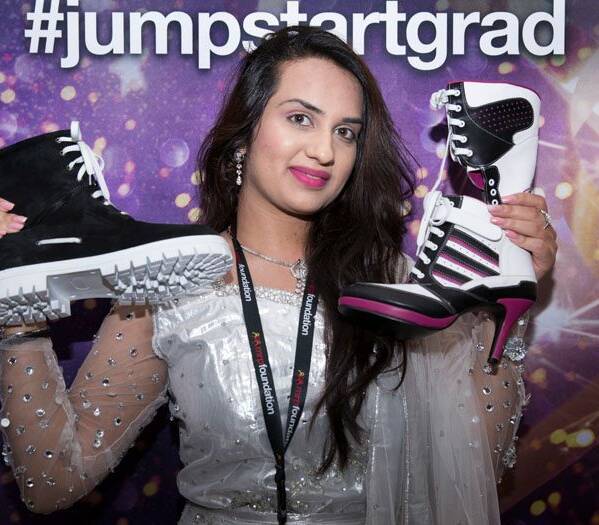 Lutfiyya Gafoor is stepping up her career in the footwear industry thanks to the Jump Start Pre-Production Programme.