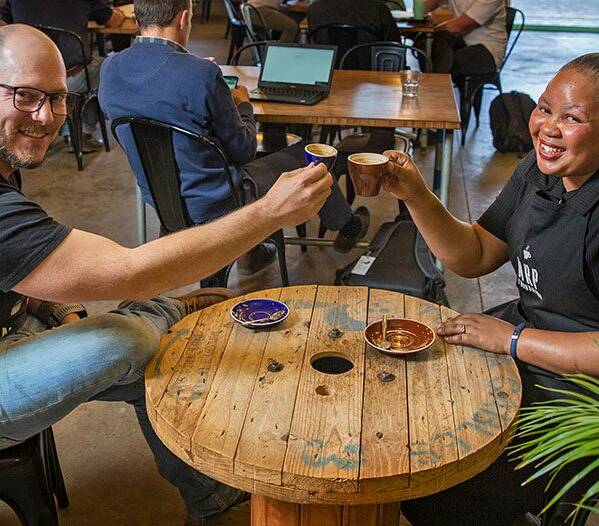 MRP Foundation’s resident barista, Fikile (Fiks) Khuzwayo, recently spent some time delving deeper into the world of coffee with Craig Charity, former SA barista champ