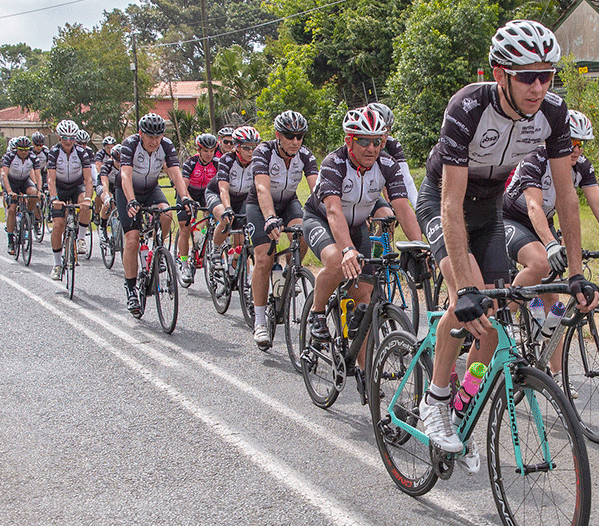 A R2 million fundraising target was set ahead of the MRP Foundation ‘ride with purpose’