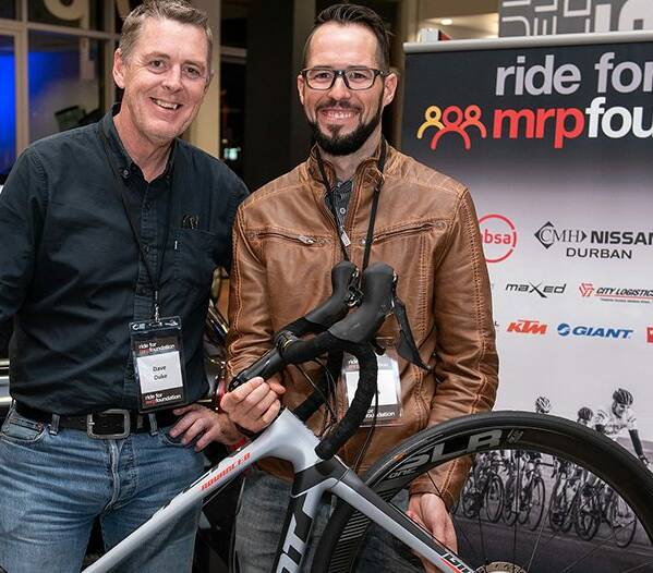 Leon Crous and Dave Duke will be cycling this year’s Ride for MRP Foundation in the illustrious yellow jersey, having completed the 606 km fundraising challenge 7 times before.