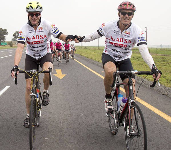 Businessman and Sandton resident Nigel Payne pledges support for the Ride for MRP Foundation in 2017