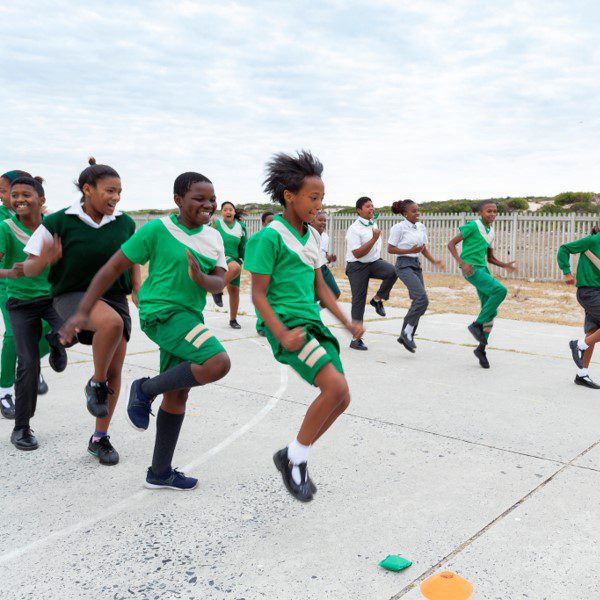 EduRise learners skipping