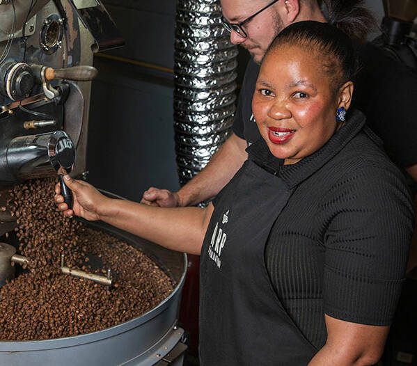 Fikile Khuzwayo, of MRP Foundation Coffee, placed eleventh at the Speciality Coffee Association of South Africa’s (SCASA) National Coffee Competition